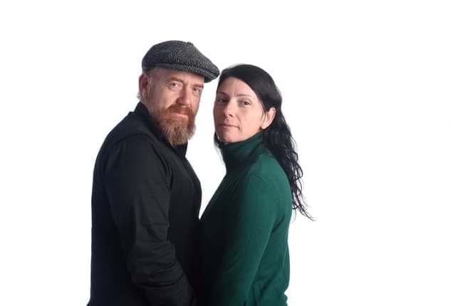 a picture of a mature couple